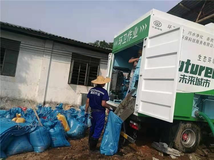 潜江经济开发区工业污泥压干处理